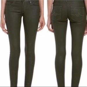 AG dark green jeans
